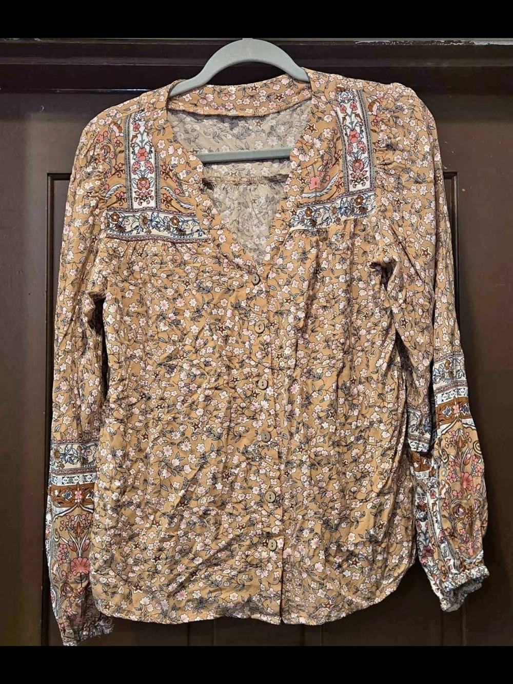 Boho Button Up